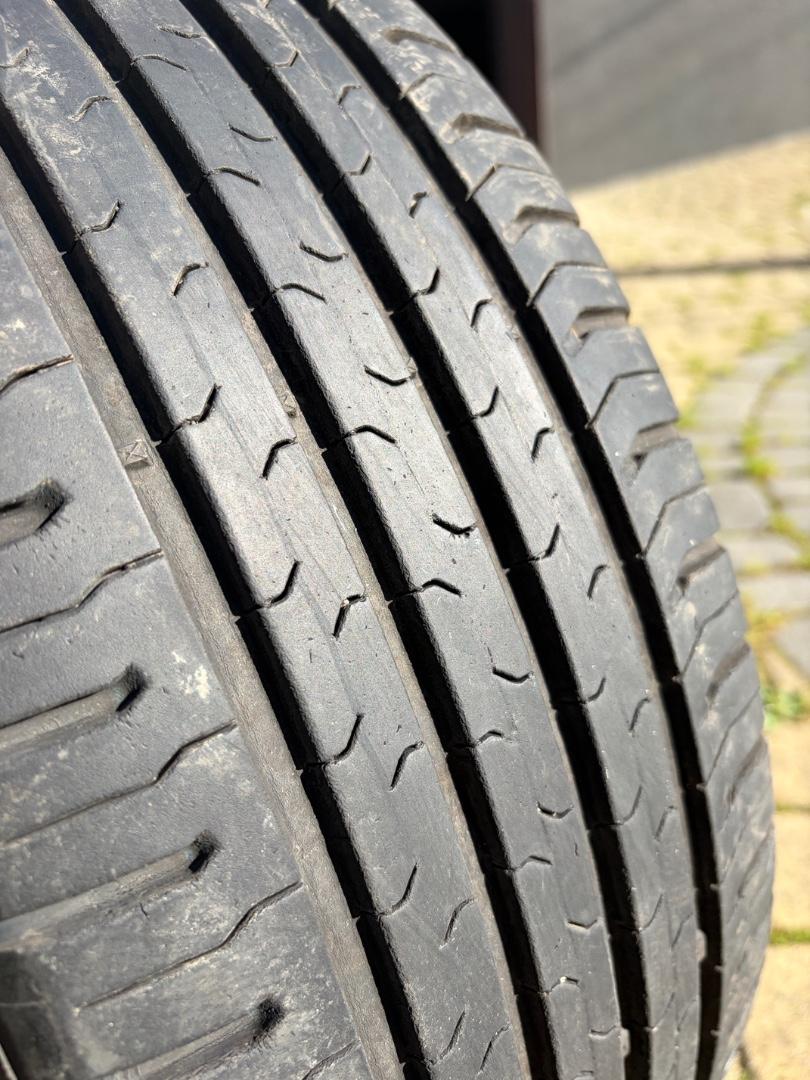 Używane opony letnie Continental 195/55 R16 4 sztuki