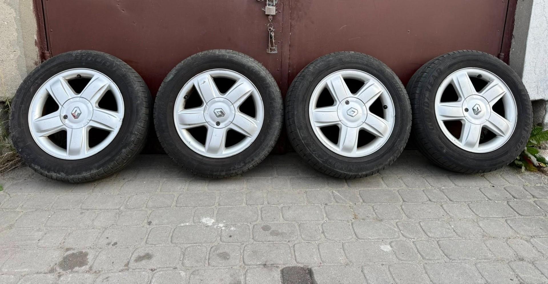 Alufelgi wraz z Oponami Letnimi 195/60/R15 GOODYEAR
