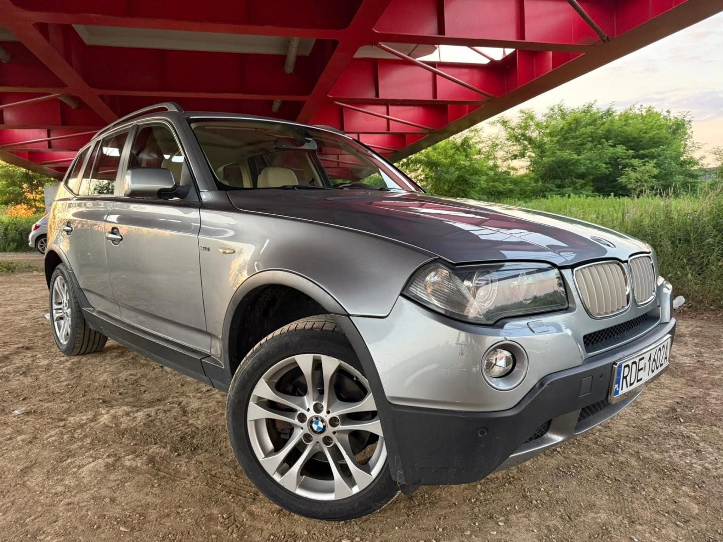 bmw x3 3.0 diesel 2007r xdrive 4x4 lift  niski przebieg  zamiana