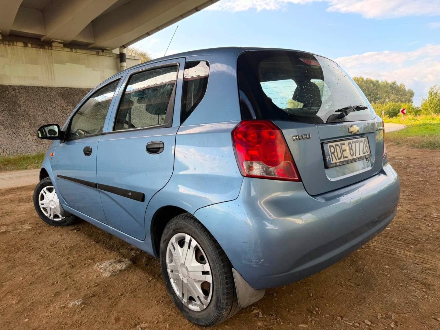 chevrolet aveo 1.2 niski przebieg  2005r  pierwszy