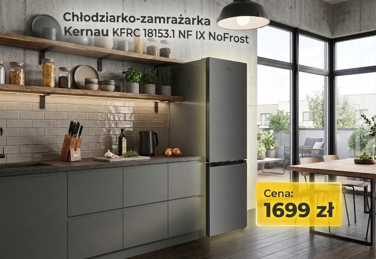 Lodówka Kernau KFRC 18153.1 nfix