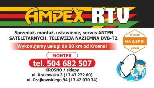 Montaż, serwis ANTEN : Krosno, Jasło, Dukla, Sanok, Brzozów, Frysztak