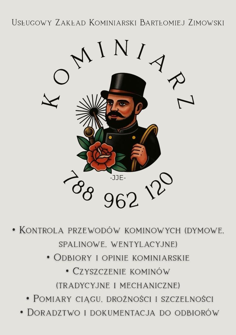 Czyszczenie kominów - Kominiarz - czyszczenie m