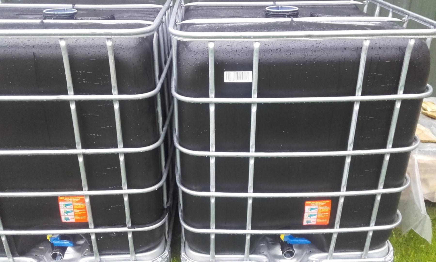 Mauzer beczka zbiornik 1000l czarna