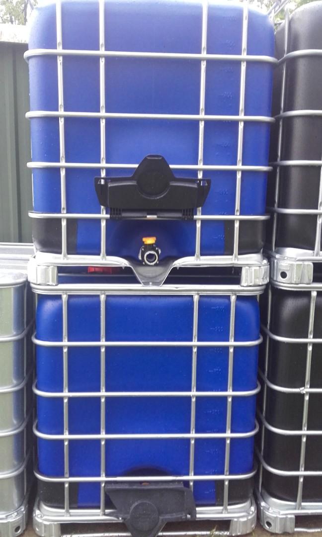 Mauzer beczka zbiornik 1000l czarna