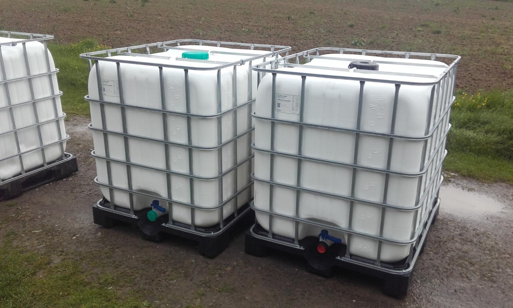 Mauzer beczka zbiornik 1000l czarna