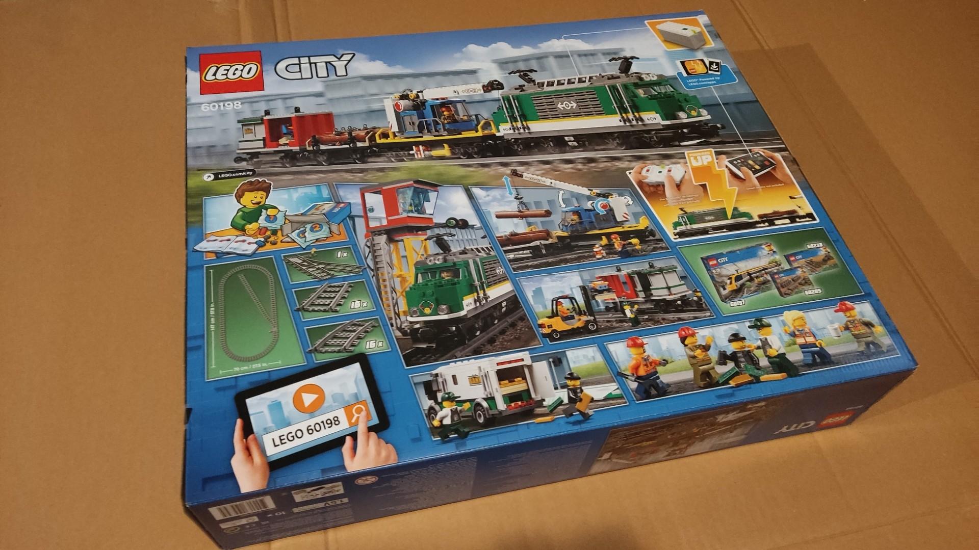 LEGO 60198 City - Pociąg towarowy