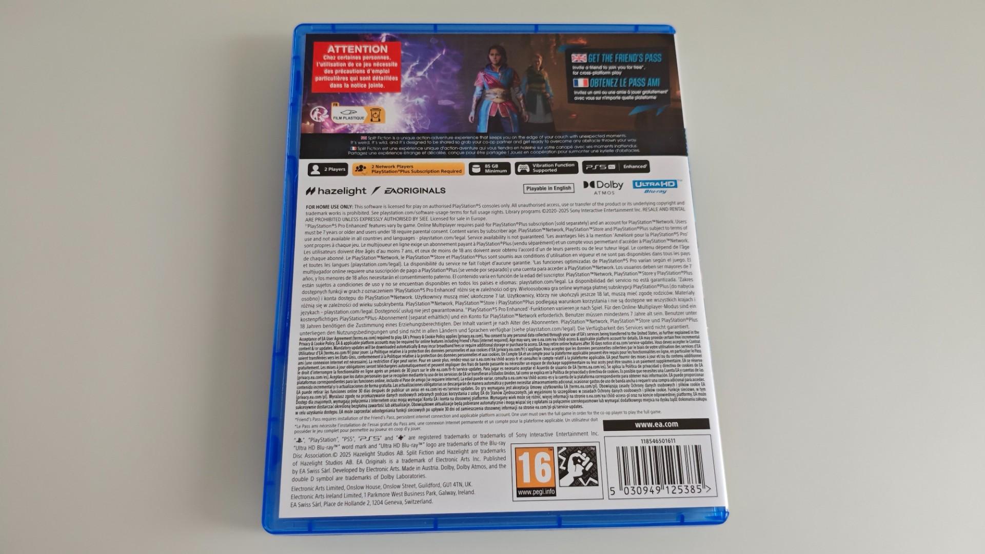 Split Fiction (gra PS5, PlayStation 5)