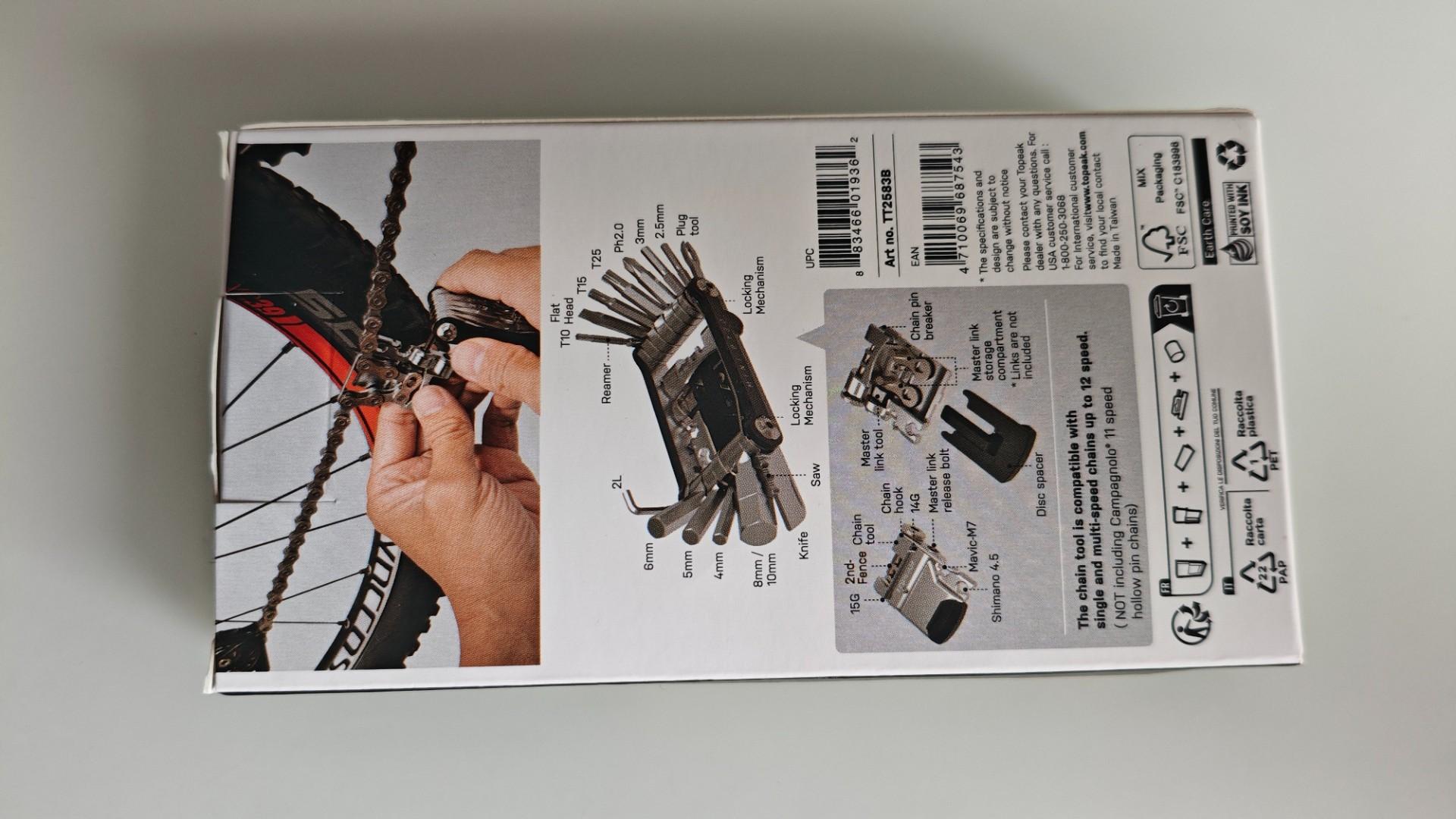 Topeak Mini PT30 klucz multitool