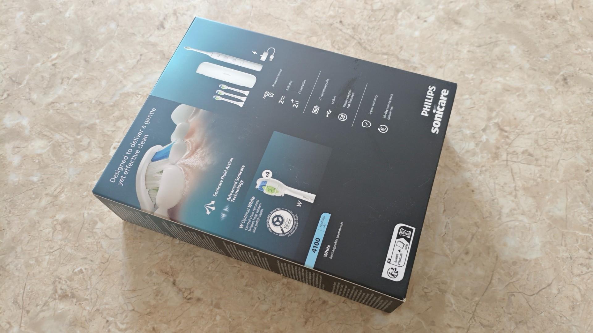 Philips Sonicare HX4046/41 szczoteczka soniczna (+4 końcówki)