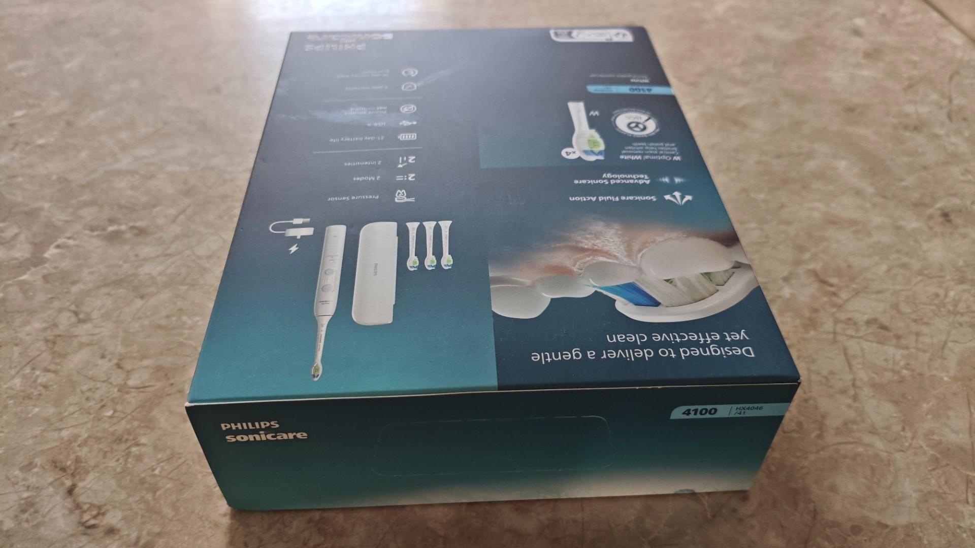Philips Sonicare HX4046/41 szczoteczka soniczna (+4 końcówki)