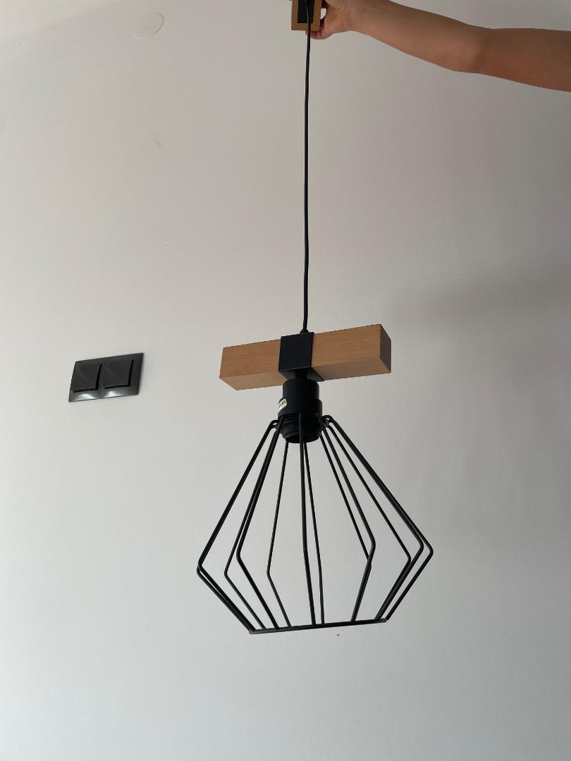 Lampa Wisząca Fibia Loft 60612 Poddasze Kuchnia Salon Altana Domek