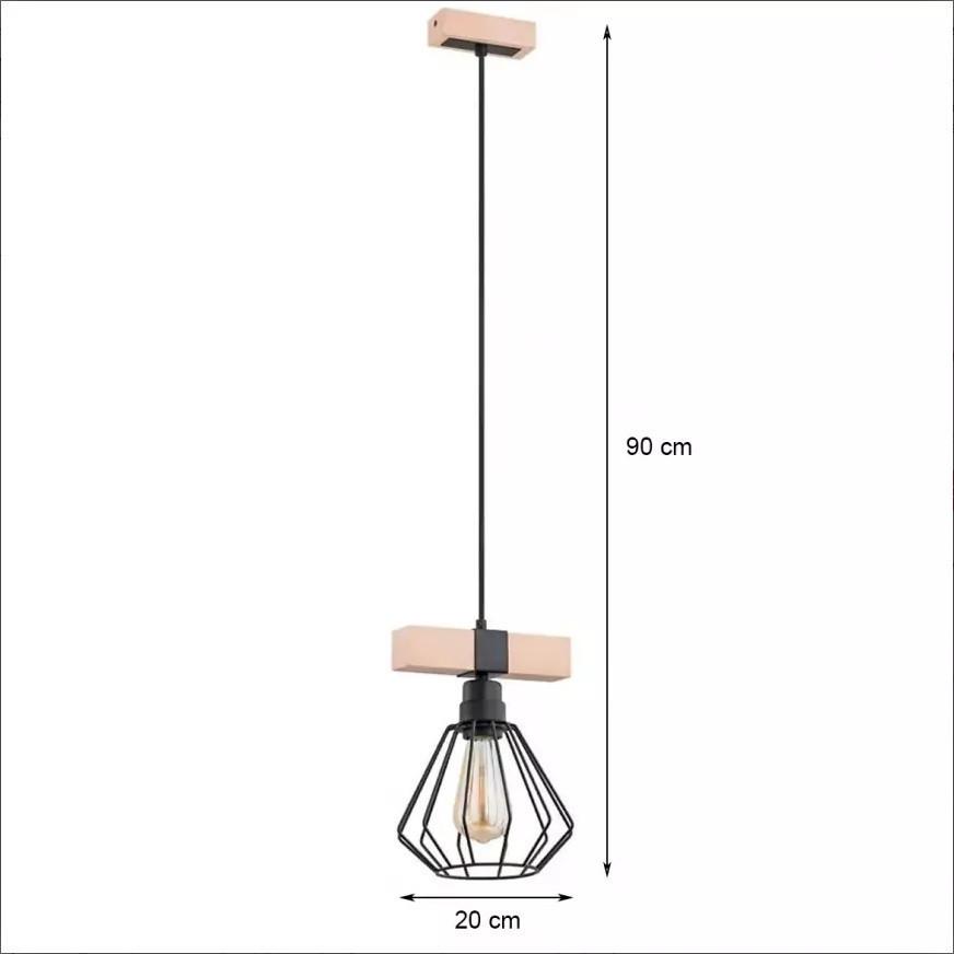 Lampa Wisząca Fibia Loft 60612 Poddasze Kuchnia Salon Altana Domek