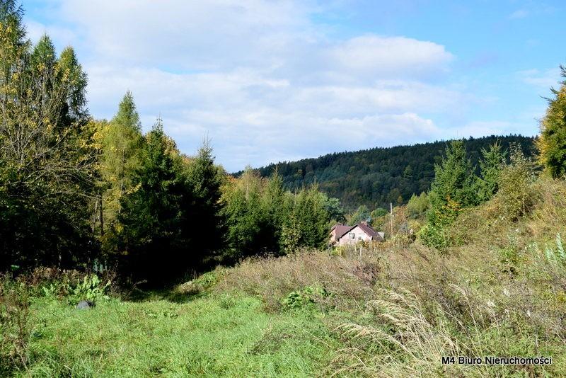 Piękna działka widokowa w Rymanowie Zdroju