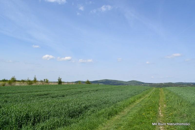 3 piękne widokowe działki rolne w Krośnie