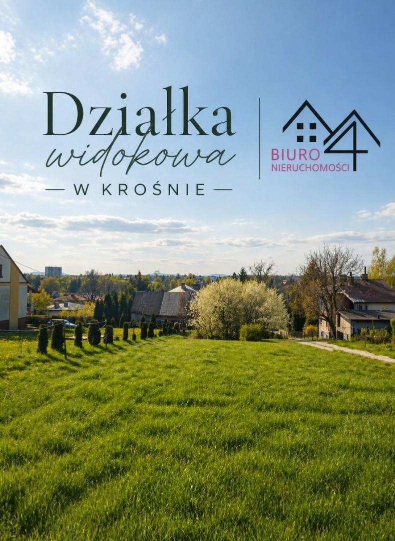 Działka 878 m2-spokojna okolica Krosna