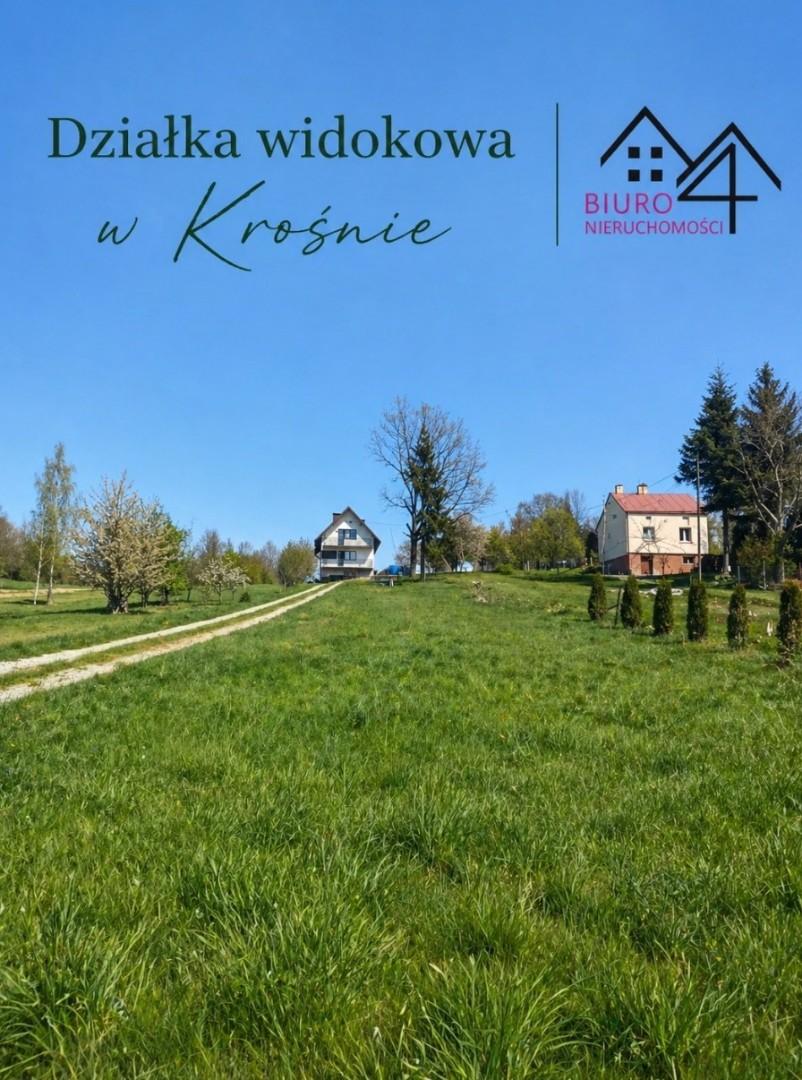 Działka 878 m2-spokojna okolica Krosna