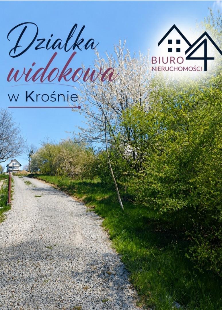 Działka 878 m2-spokojna okolica Krosna