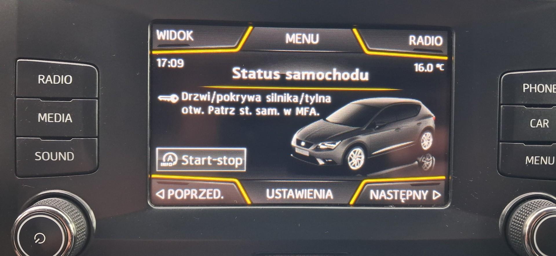 seat Leon 3 2016 1,4 benzyna 120KM