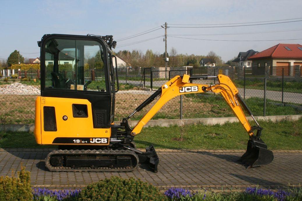 Wynajem mini Koparka JCB 2 Tony bez operatora na doby.