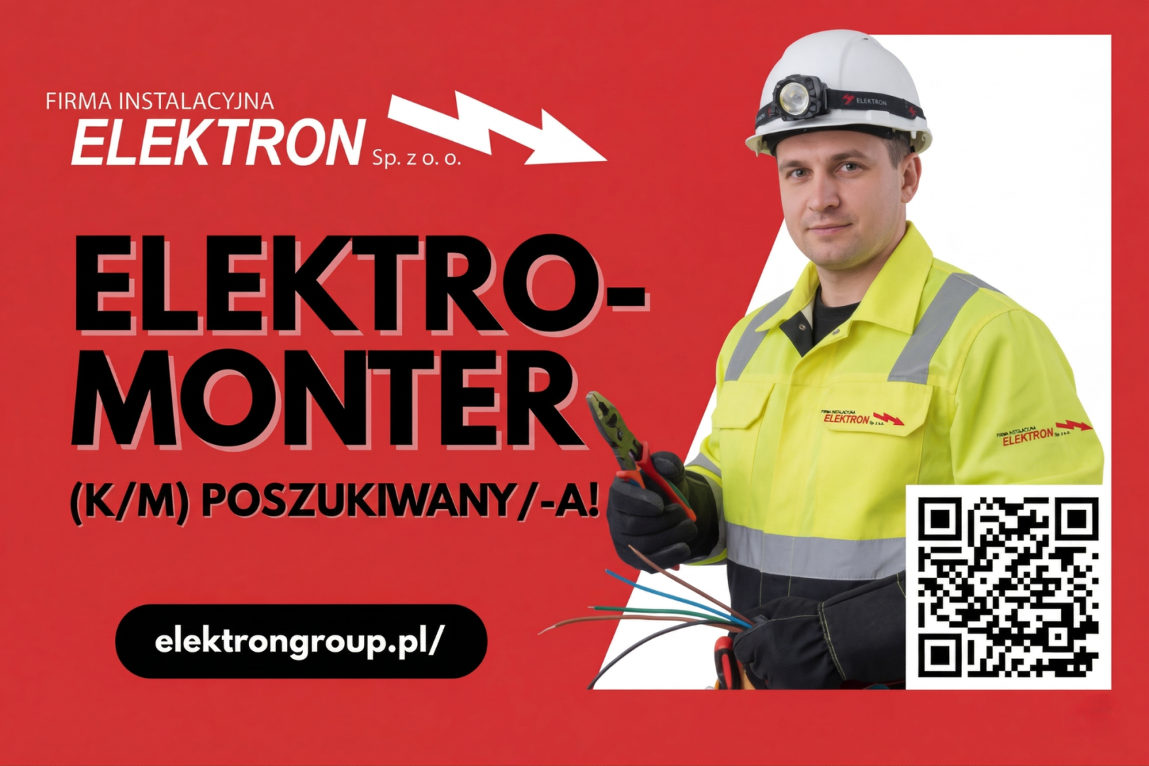 Elektromonter / Monter tras kablowych (K/M)