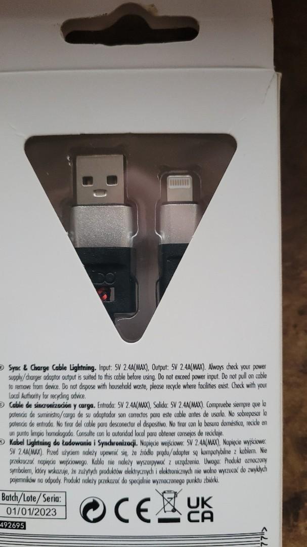 Kabel Lightning Do Iphone Usb - 2Metry - 8 X Se 11 12 13
