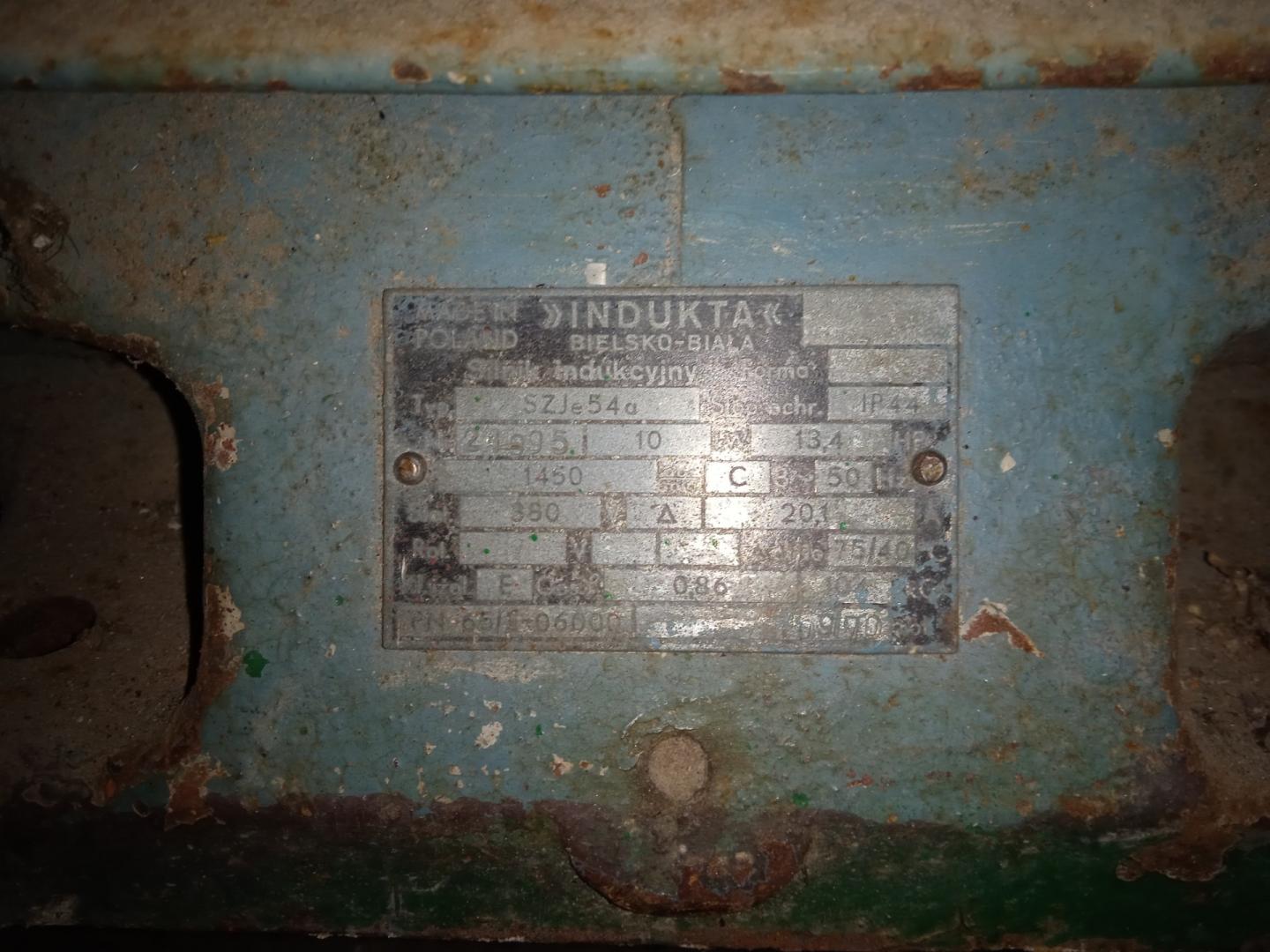 silnik elektryczny 10kw indukta 1450 obrotów