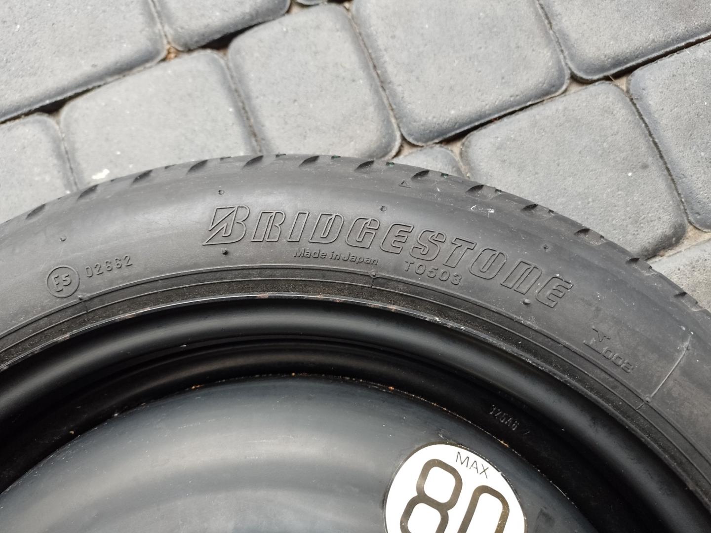 Koło Dojazdowe Zapasowe Dojazdówka 4x100 Toyota Yaris II III R 15