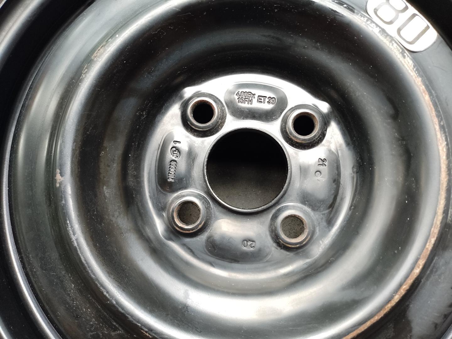 Koło Dojazdowe Zapasowe Dojazdówka 4x100 Toyota Yaris II III R 15
