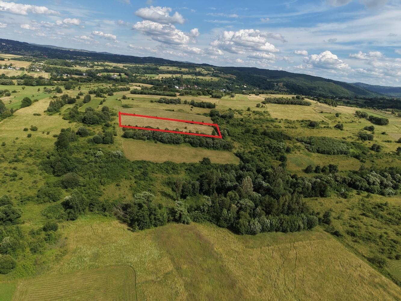 Działka idealna pod KRUS 54 ar Makowiska