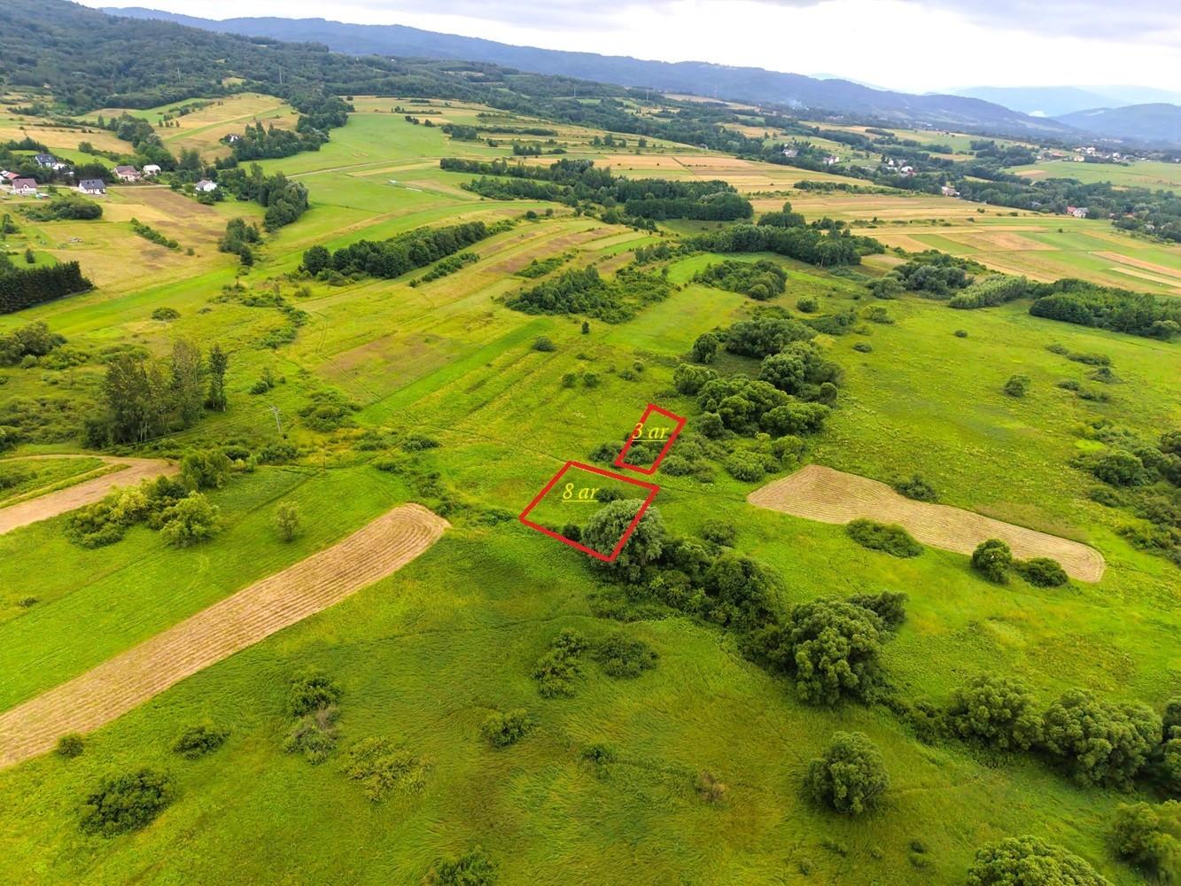Działka rolna 11 ar Makowiska 4500 zł