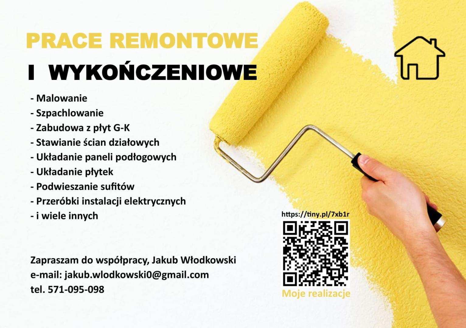 Kompleksowe remonty i wykończenia wnętrz