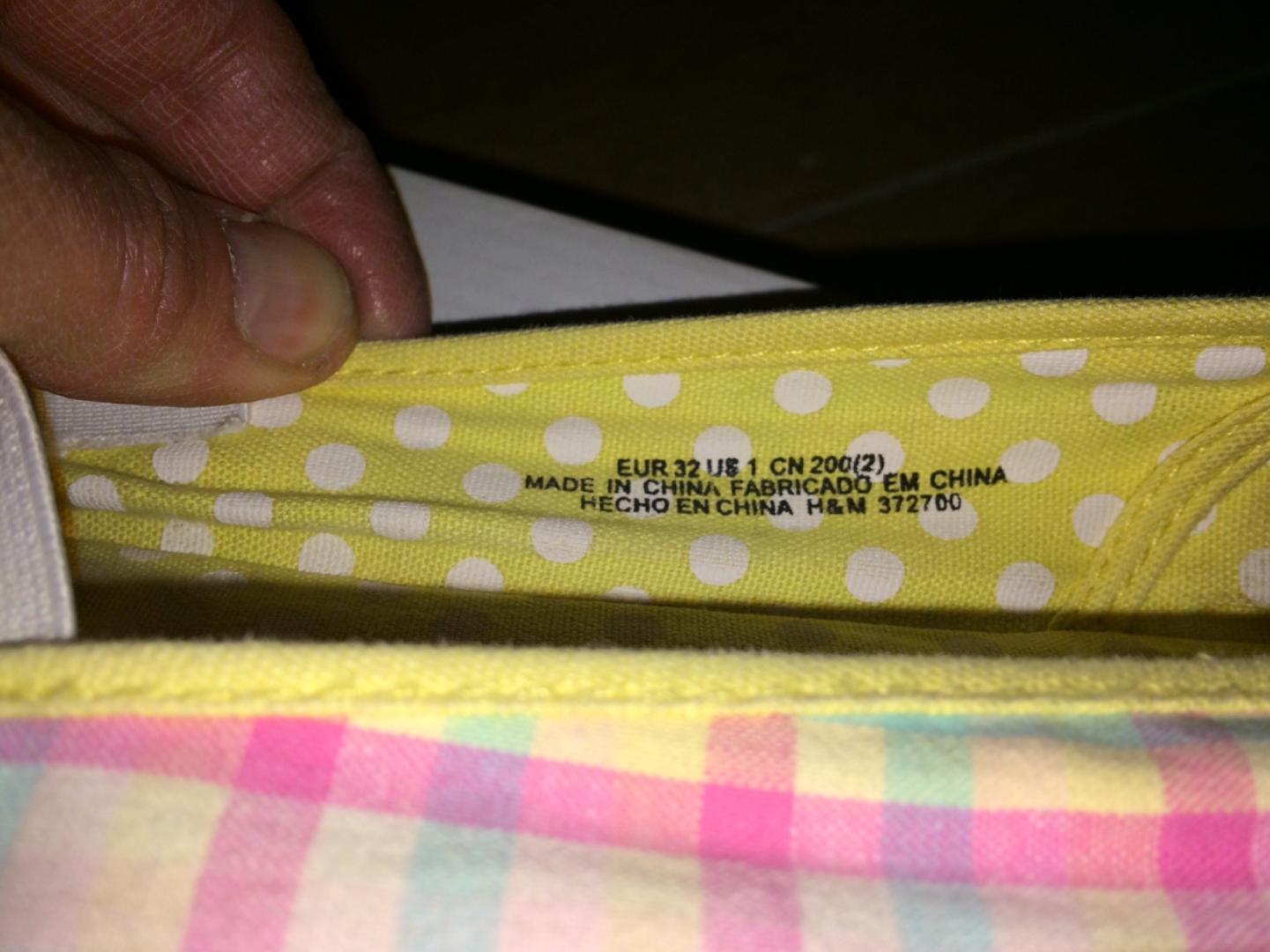 Buty dziewczęce H&M balerinki rozm. 32