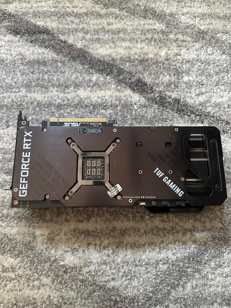 asus geforce rtx 3080 ti tuf gaming oc lhr 12gb 384bit gddr6x