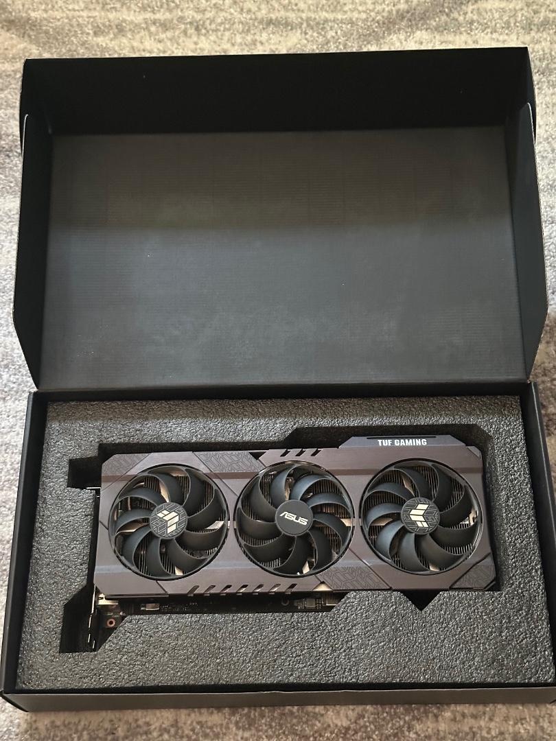 asus geforce rtx 3080 ti tuf gaming oc lhr 12gb 384bit gddr6x