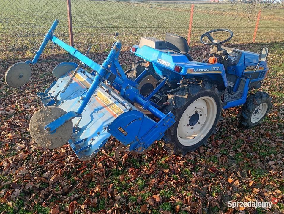 Mini traktor, traktorek japoński, ciągnik Iseki, nie Kubota/Yanmar