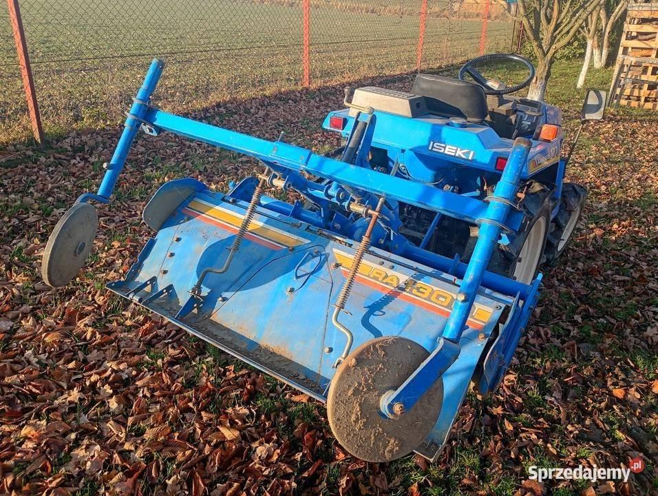 Mini traktor, traktorek japoński, ciągnik Iseki, nie Kubota/Yanmar