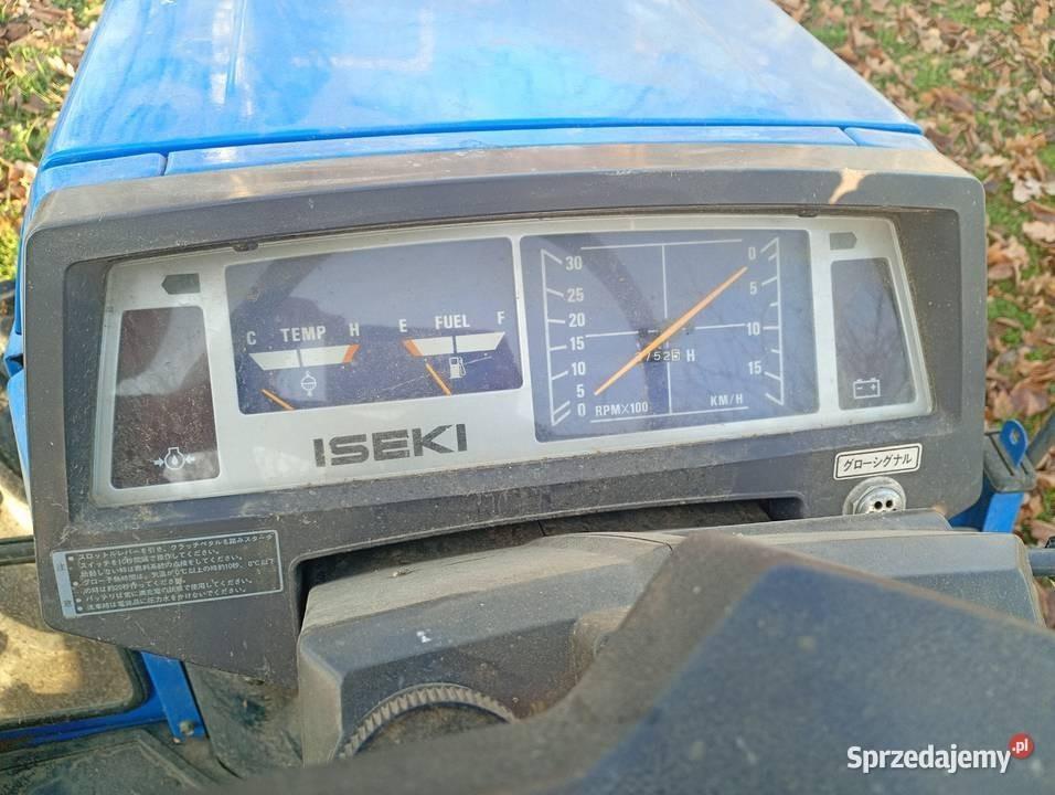 Mini traktor, traktorek japoński, ciągnik Iseki, nie Kubota/Yanmar
