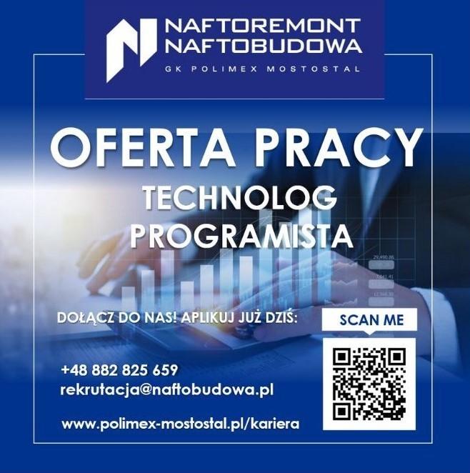 Technolog/ Technolożka programowania - Jedlicze