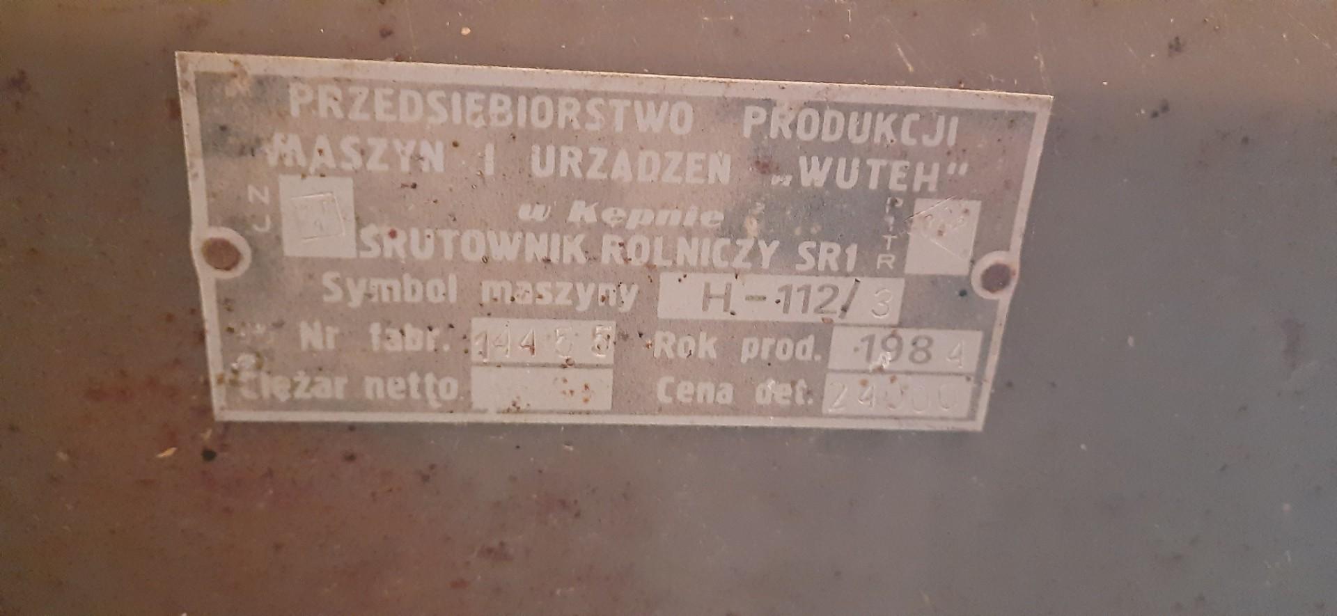 Śrutownik rolniczy