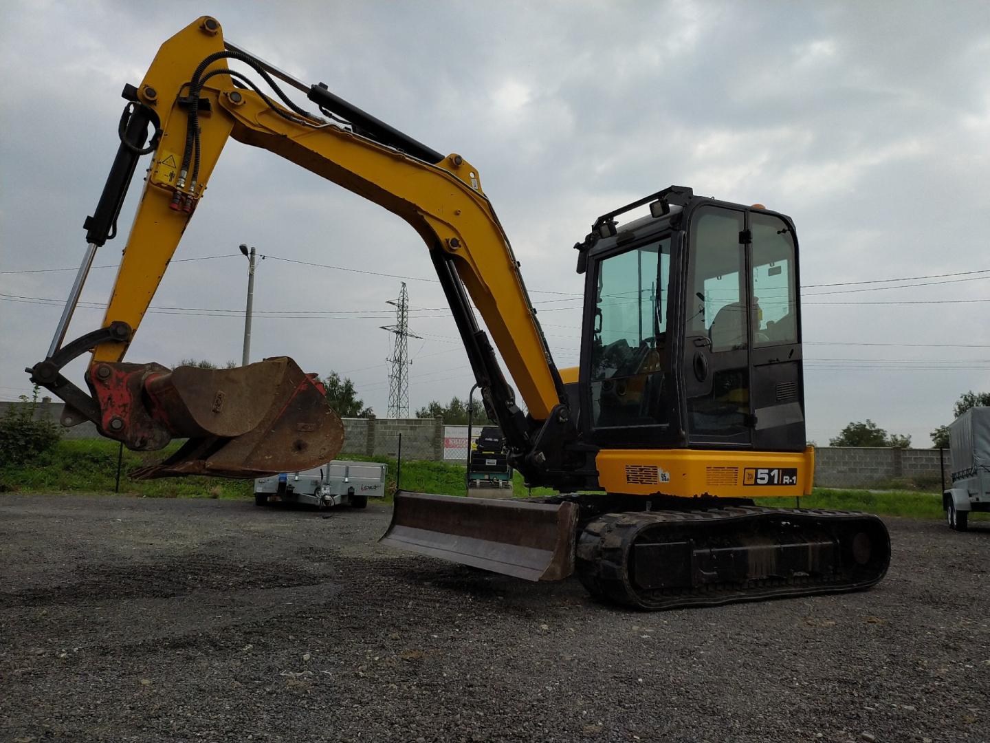 Wypożyczalnia minikoparek jcb 5 t  Hanrent