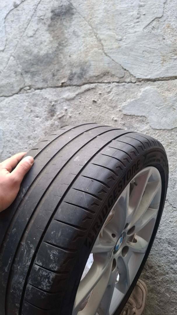 Oryginalny Komplet Kół BMW 18" - V-Spoke + Opony Letnie Bridgestone