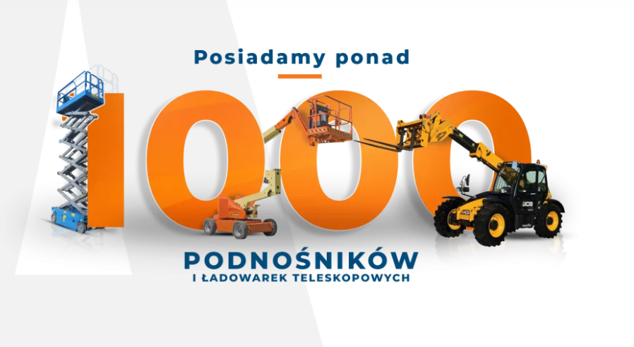 Wynajem Podnośników Koszowych / Zwyżek / Podestów Ruchomych