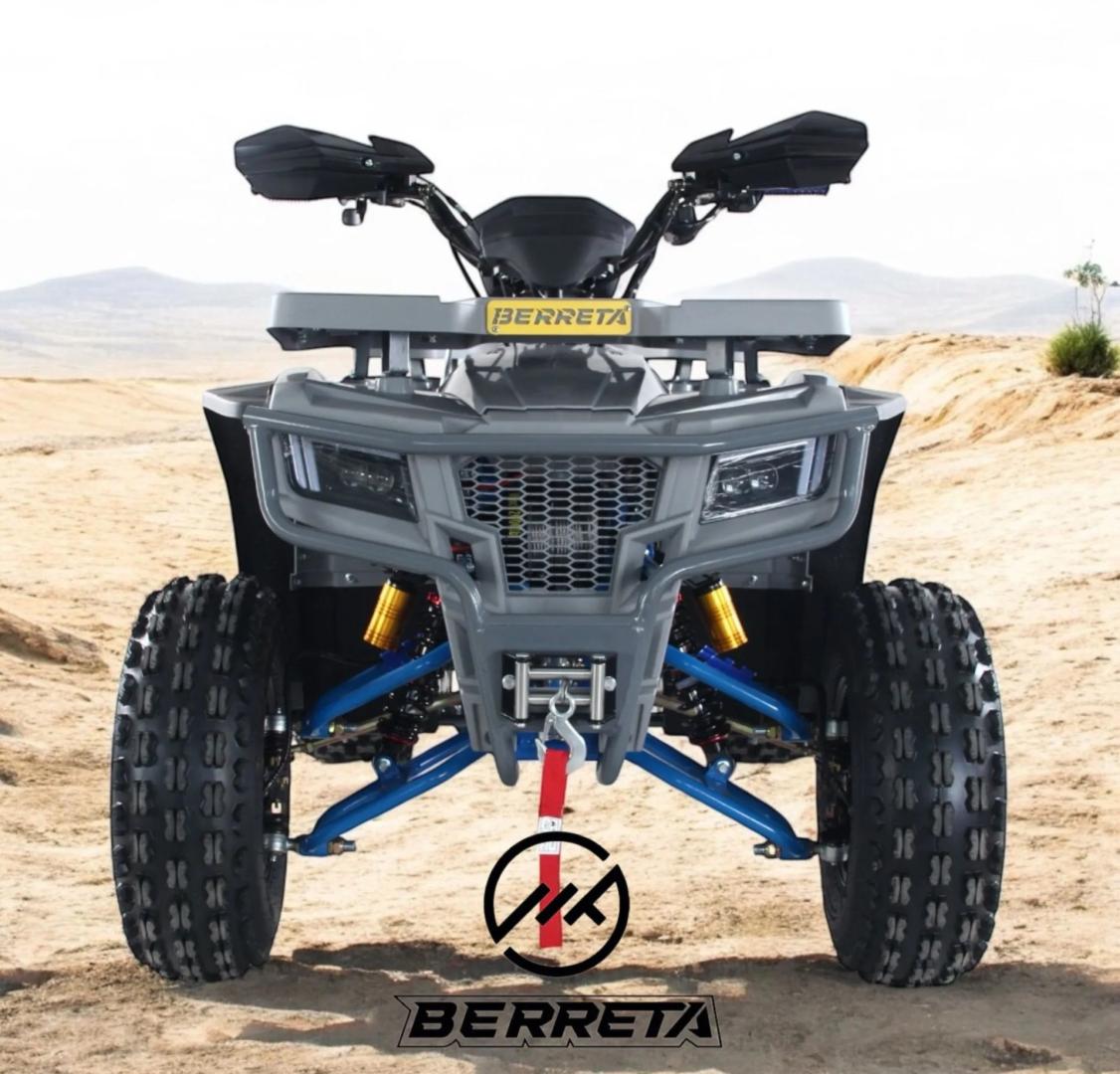 Quad Beretta Bulldog 200 - duży automat, aluminiowe felgi, pług