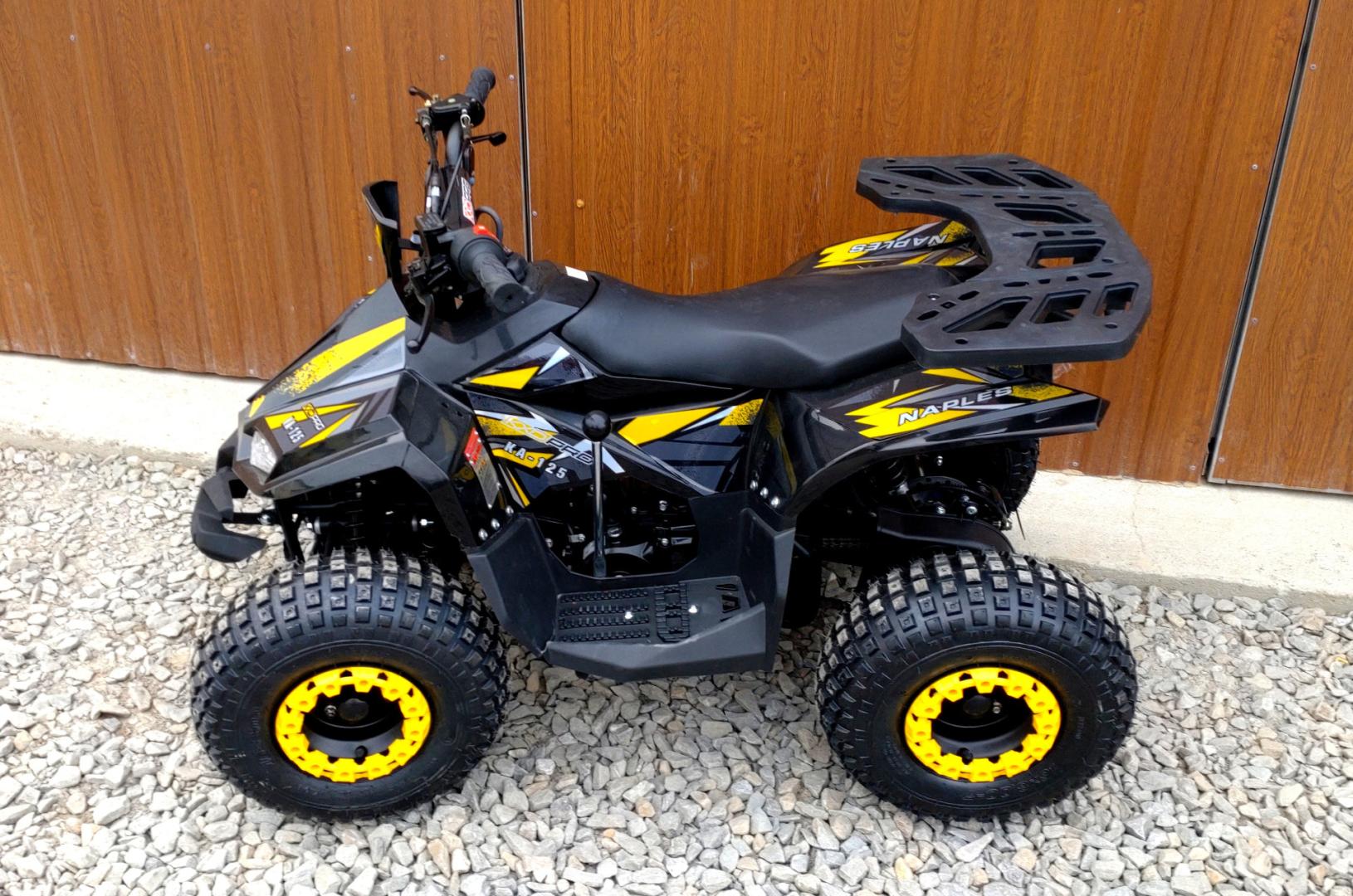 Nowy Quad 125 KXD Naples. Automat + wsteczny, koła 7, rozrusznik lampy