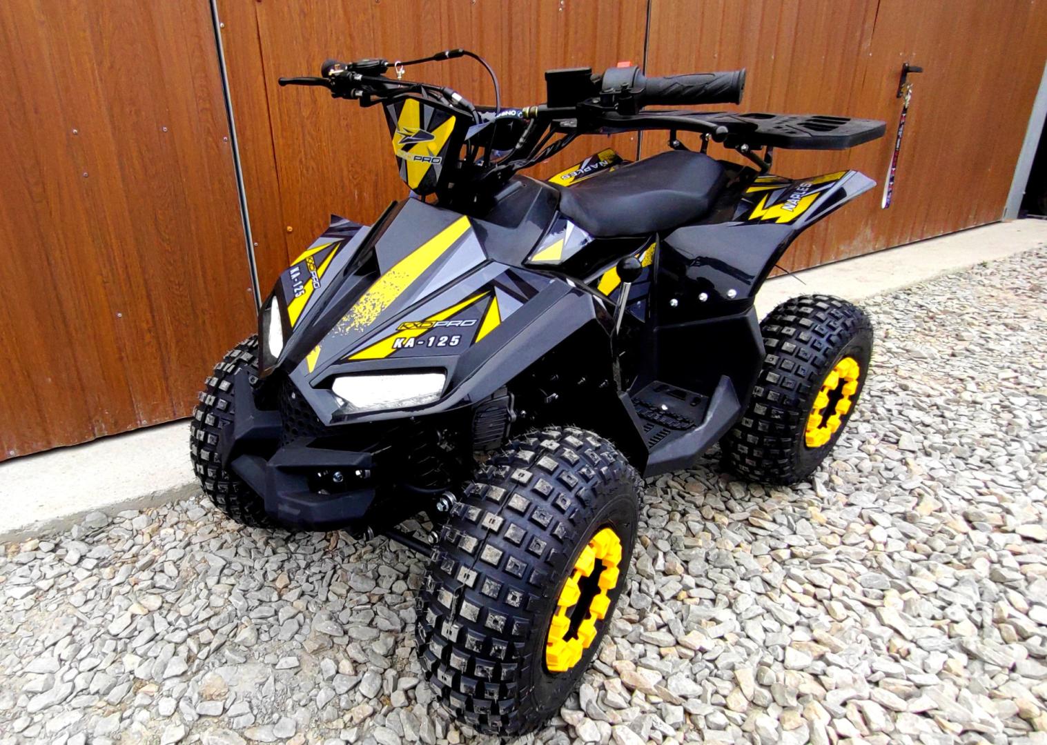 Nowy Quad 125 KXD Naples. Automat + wsteczny, koła 7, rozrusznik lampy