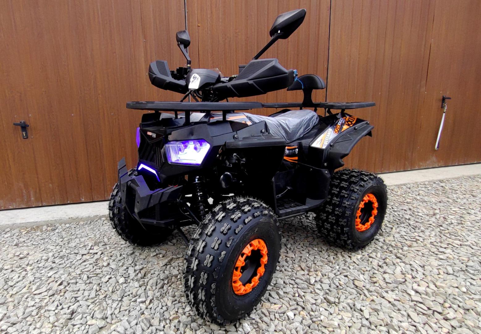 Quad 125 KXD Defender NOWOŚC 2025. Automat + wsteczny, koła 8, licznik