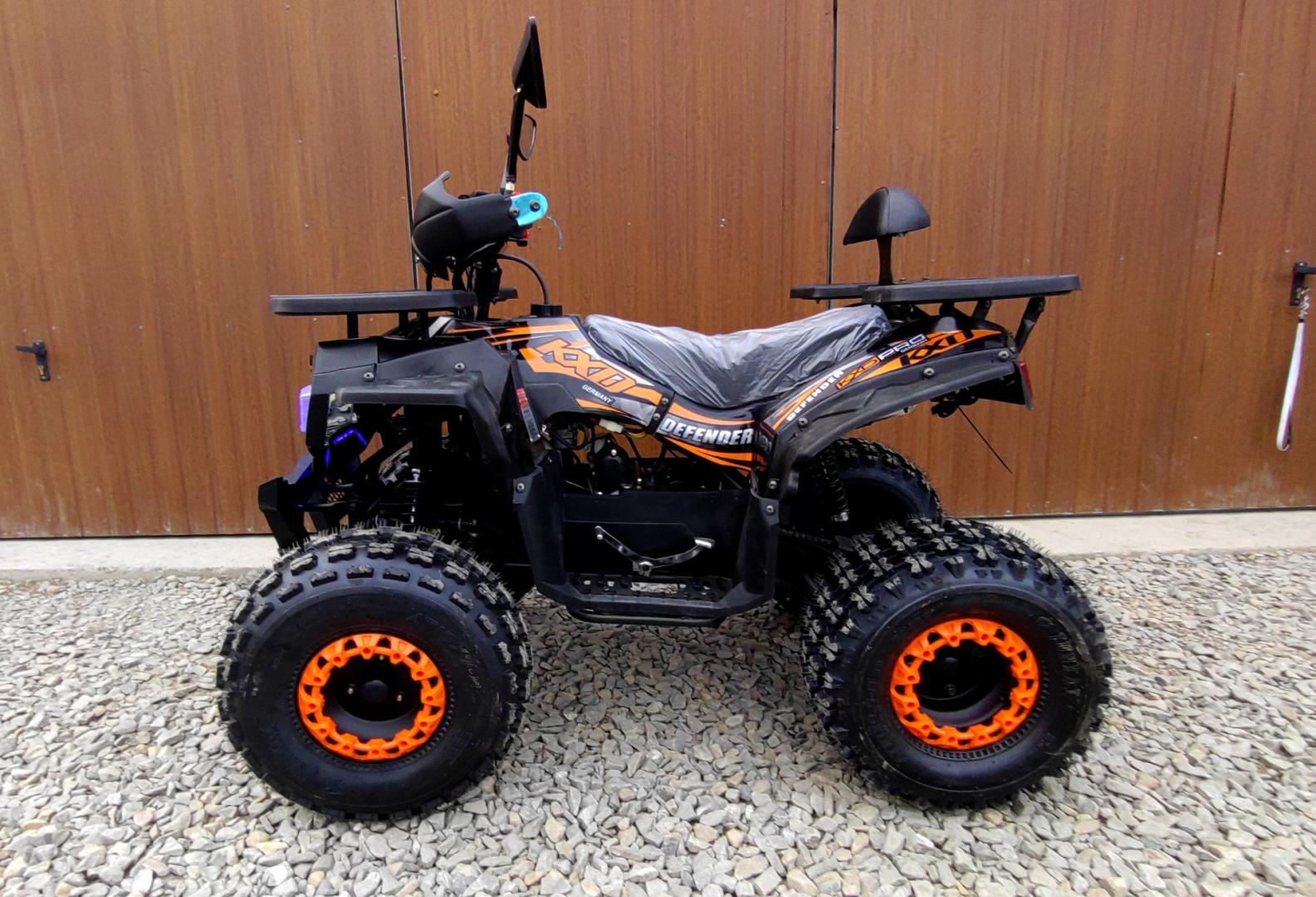 Quad 125 KXD Defender NOWOŚC 2025. Automat + wsteczny, koła 8, licznik