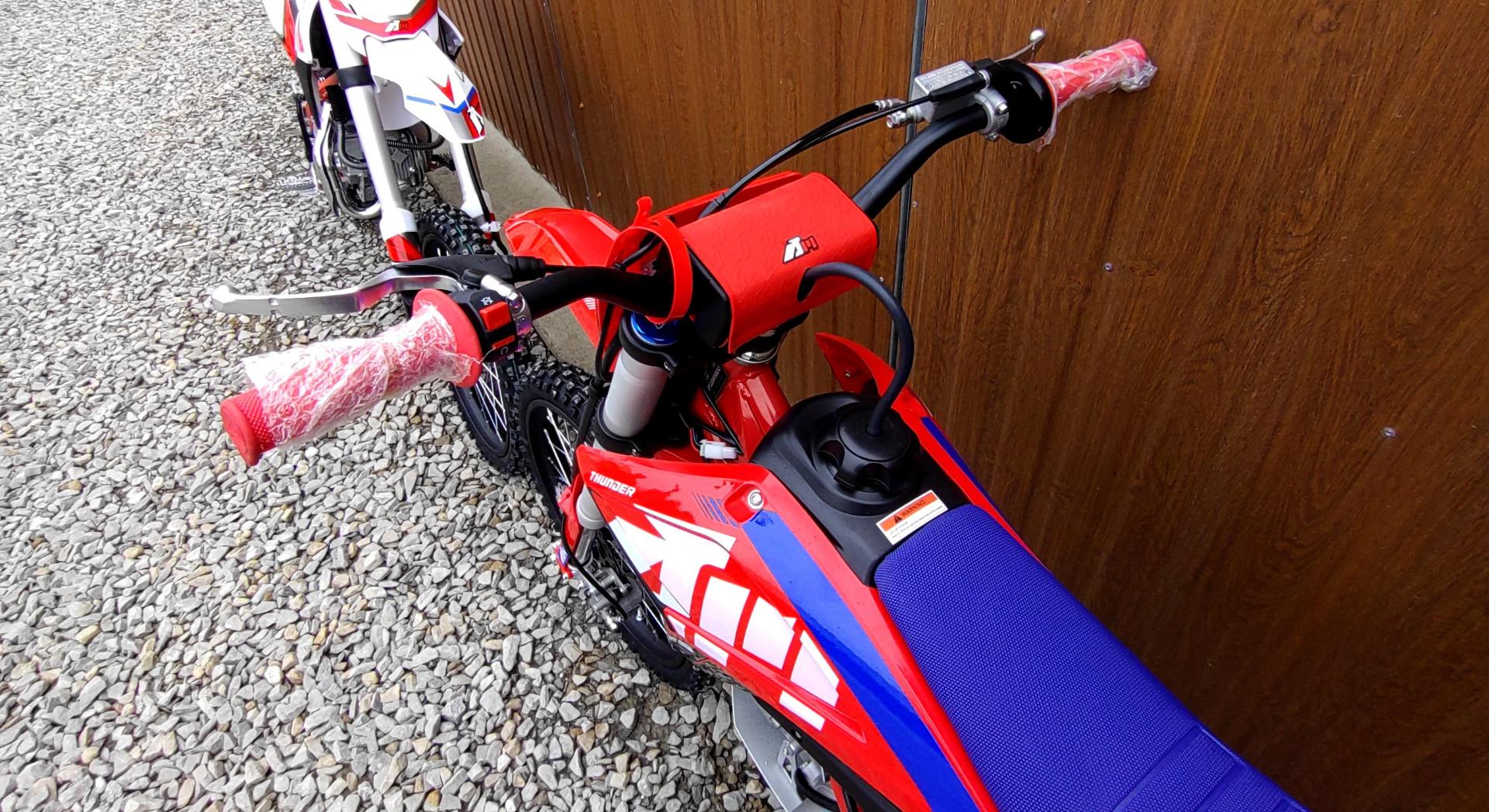 Nowy Cross 125 RXF Thunder Pit bike koła 16/19 - trzymaki, airbox