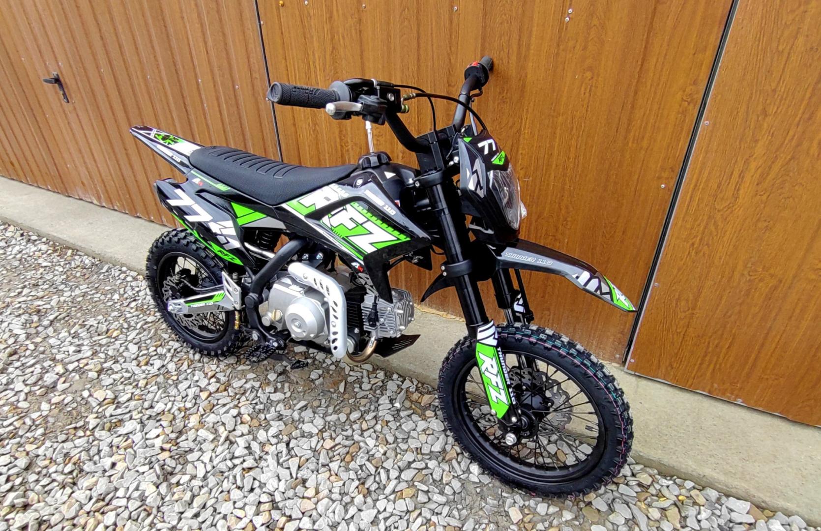 Pit Bike Cross 110 RFZ Thunder koła 12/14 Automat, lampa 2025